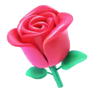 TikTokのバラギフトのイラスト